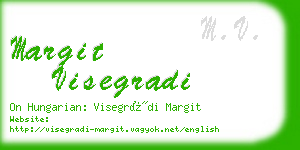 margit visegradi business card